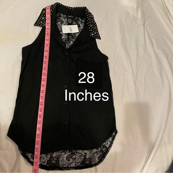 Bundle Rue 21 black button downs - Picture 4 of 16